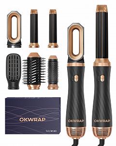 Купить Стайлер OKWRAP 6-в-1 с 6 насадками и ионизацией - Фото 1 Стайлер OKWRAP 6-в-1 с 6 насадками и ионизацией - Фото 1