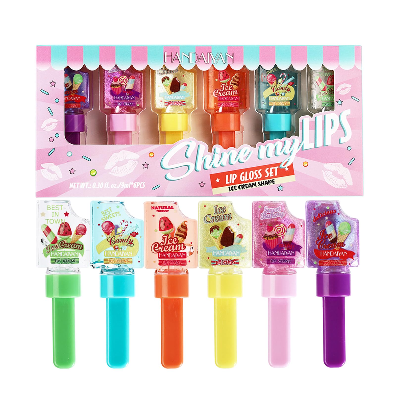 Блеск Bekoeen 6 Colour Shine Mirror Lip Oil Set Изменение цвета Увлажняющий Детский, фото №1 Блеск Bekoeen 6 Colour Shine Mirror Lip Oil Set Изменение цвета Увлажняющий Детский, фото №1