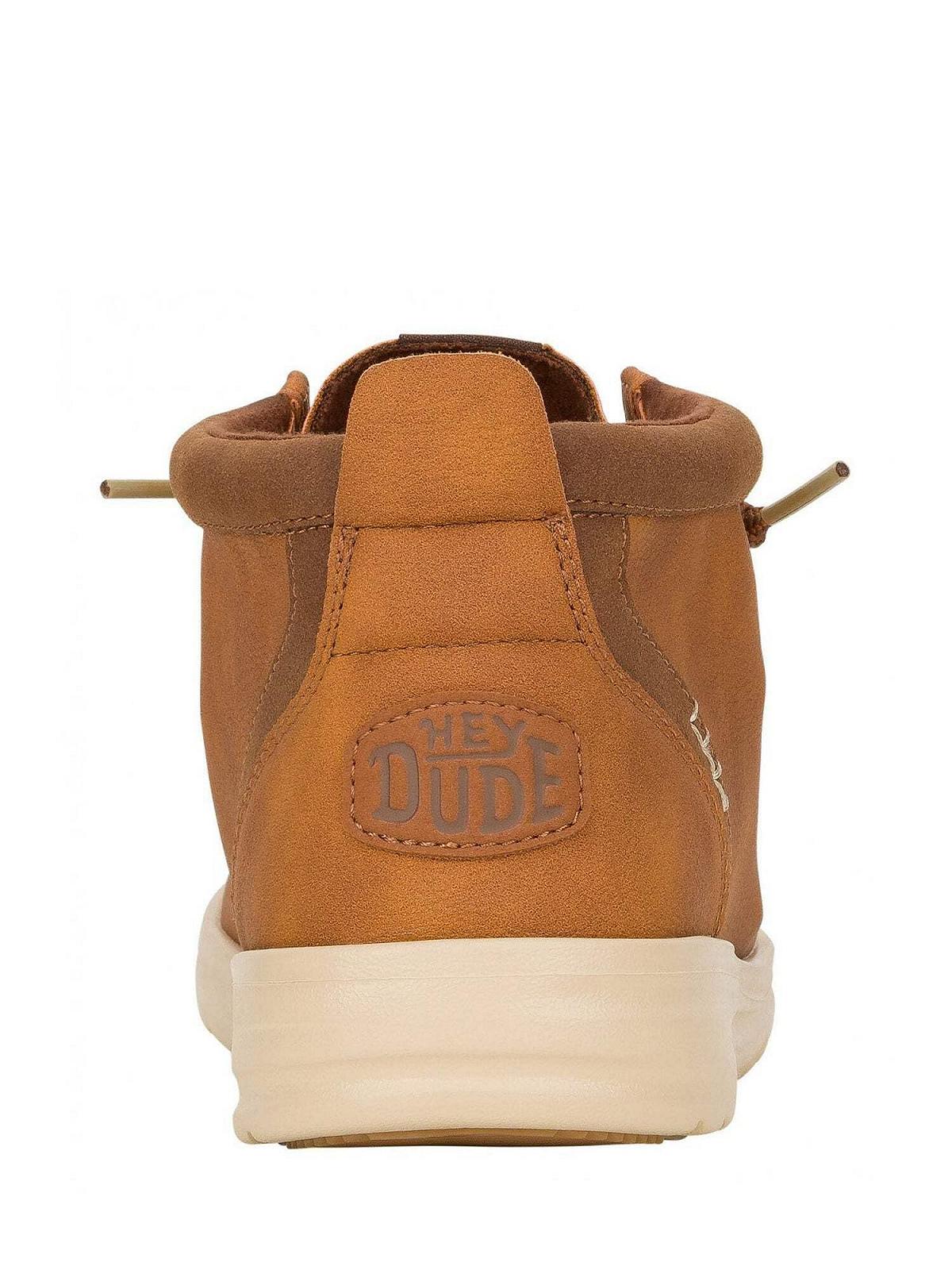 Чоловічі черевики Wally Mid Gripr Classic Cognac Brown шкіряні, фото №5