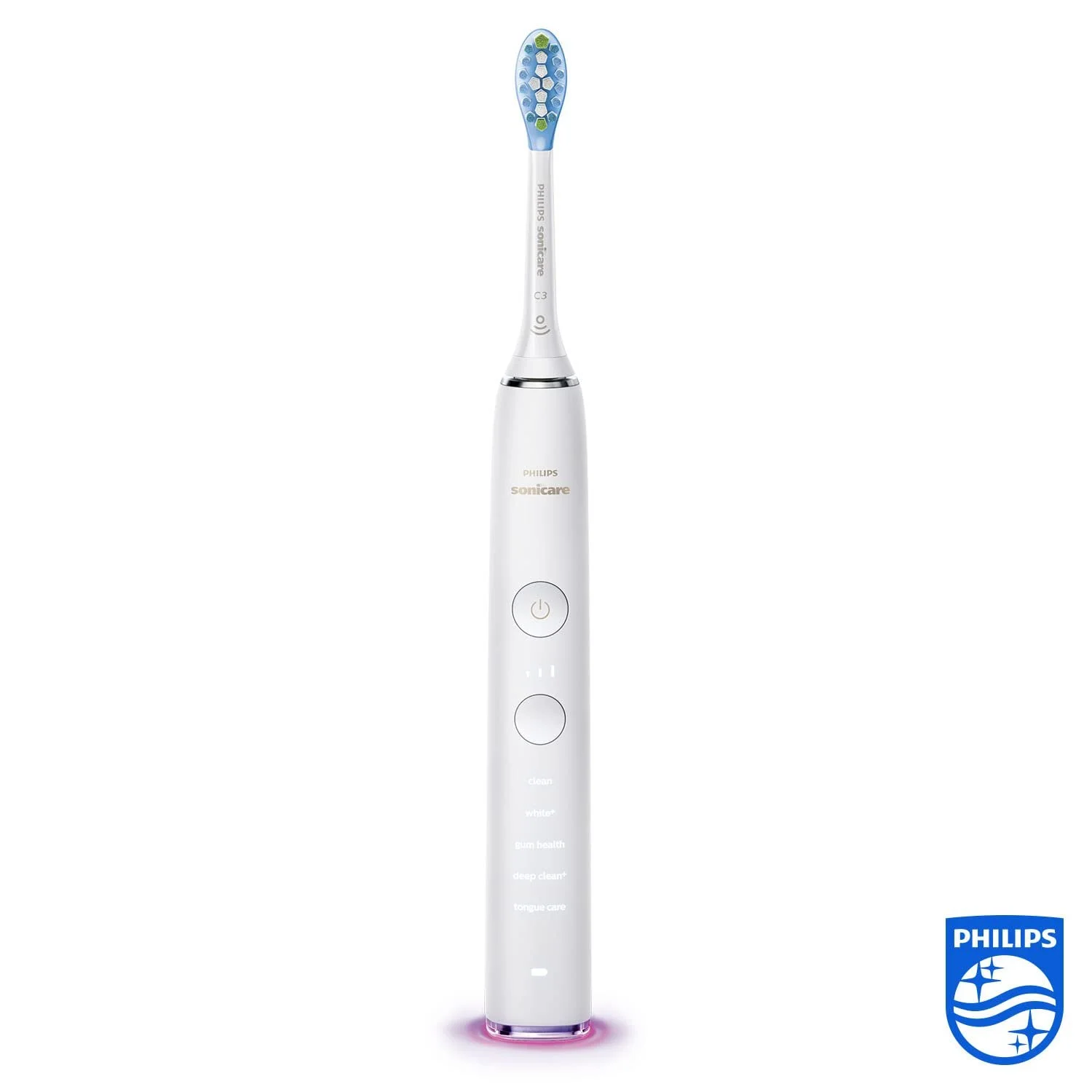 Электрическая зубная щетка Philips Sonicare DiamondClean Smart Белая, фото №2