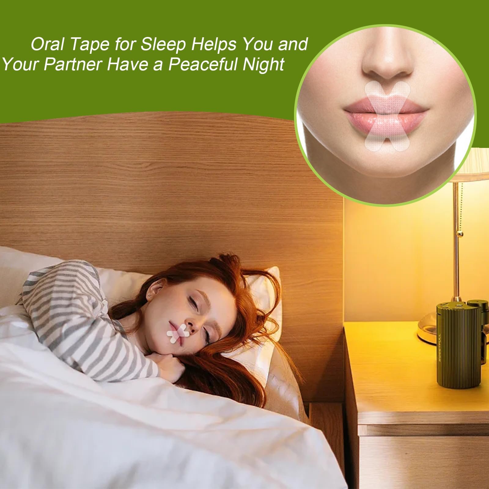 Стрічка для рота DUGEGAYL, 120 штук, гіпоалергенна, дихаюча, фото №7