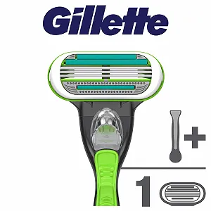 Бритва для тела мужская Gillette Body + 1 сменная кассета с 3 лезвиями synthetic.ua - Фото 1