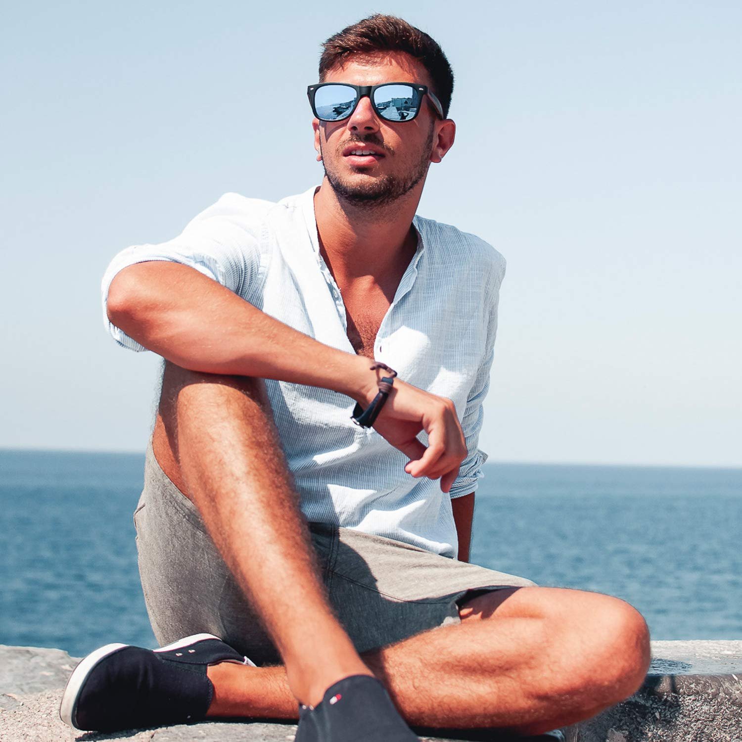 Солнцезащитные очки Ebony GOWOOD Поляризованные, фото №6 Солнцезащитные очки Ebony GOWOOD Поляризованные, фото №6