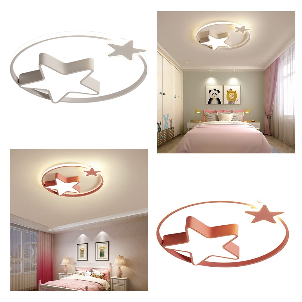 Светильник CLEADONG LED 36 Вт Star Деревянный Дистанционное Управление Белый, фото №5