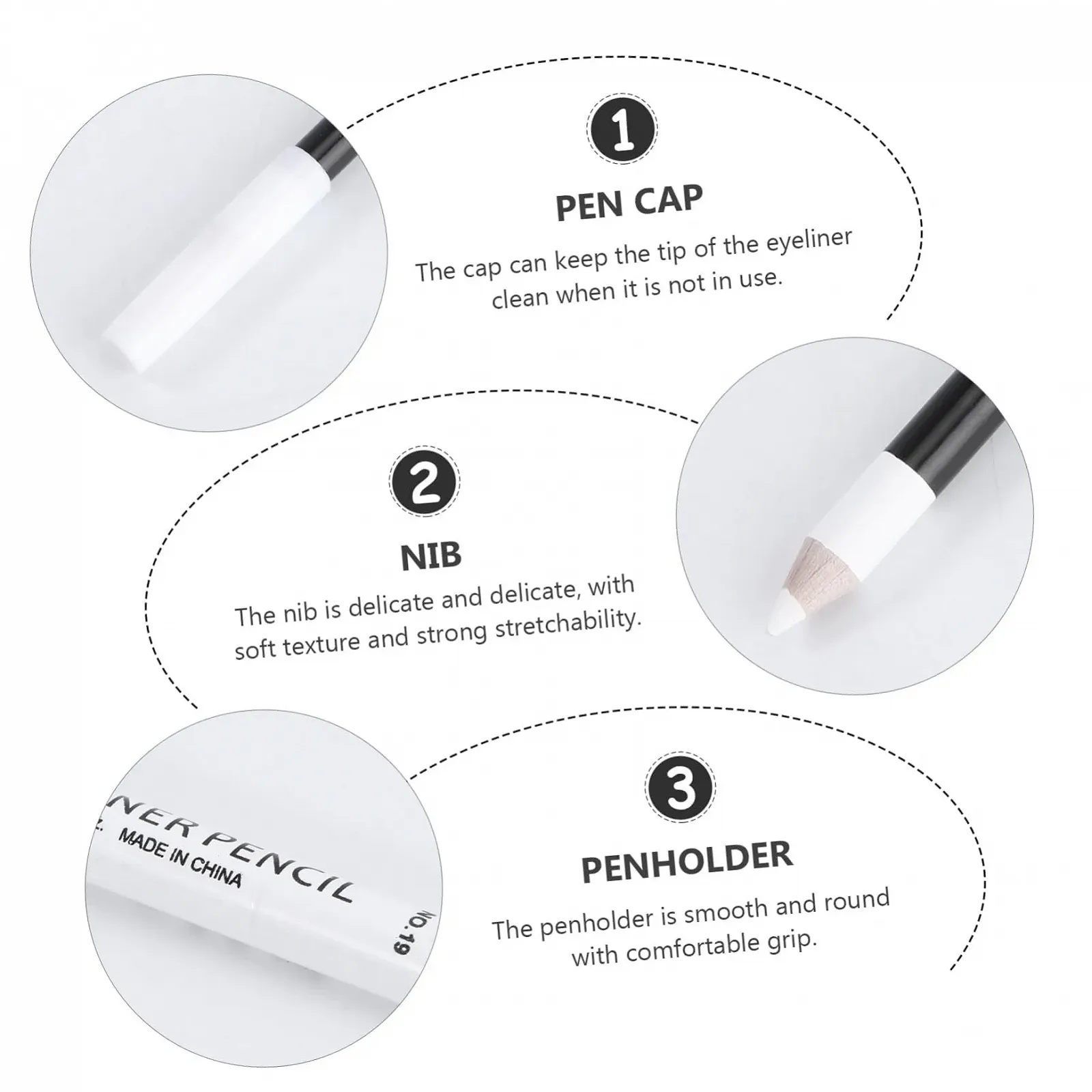 Олівець для очей FOMIYES Різнокольорові, фото №7