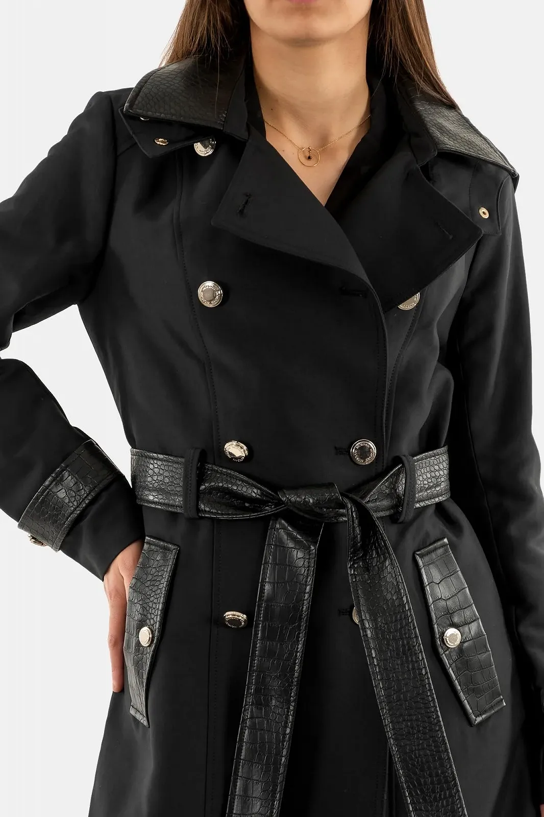 Тренчкот Morgan з капюшоном, фото №3