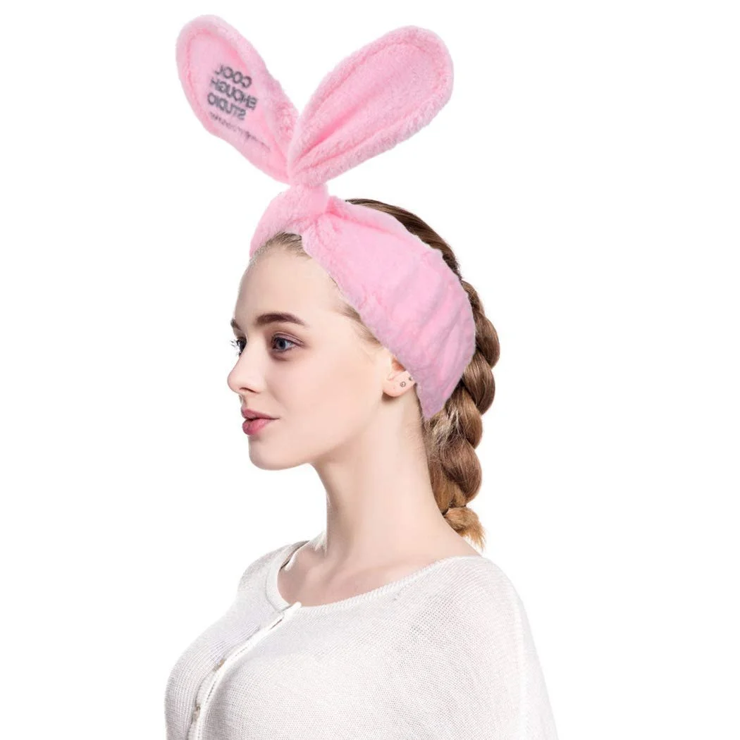 Пов'язка на голову Кролячі вушка IYOU для спа, для макіяжу, фото №5 Пов'язка на голову Кролячі вушка IYOU для спа, для макіяжу, фото №5
