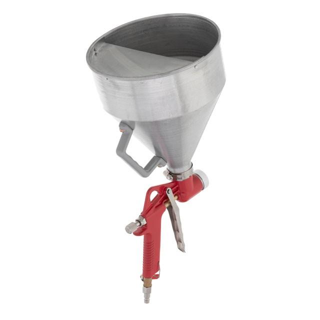 Пневмопістолет для нанесення цементу Intertool металевий бак 6 л d=4, 8 мм (PT-0401), фото №6 Пневмопістолет для нанесення цементу Intertool металевий бак 6 л d=4, 8 мм (PT-0401), фото №6