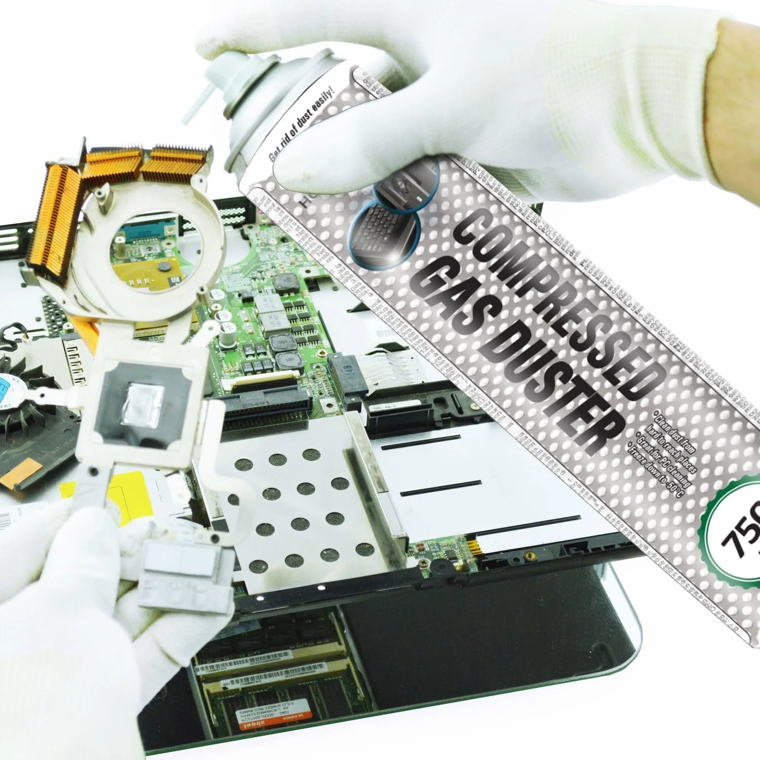 Стиснене повітря AABCOOLING Home & Office Gas Duster K2 2 x 750 мл, фото №4 Стиснене повітря AABCOOLING Home & Office Gas Duster K2 2 x 750 мл, фото №4