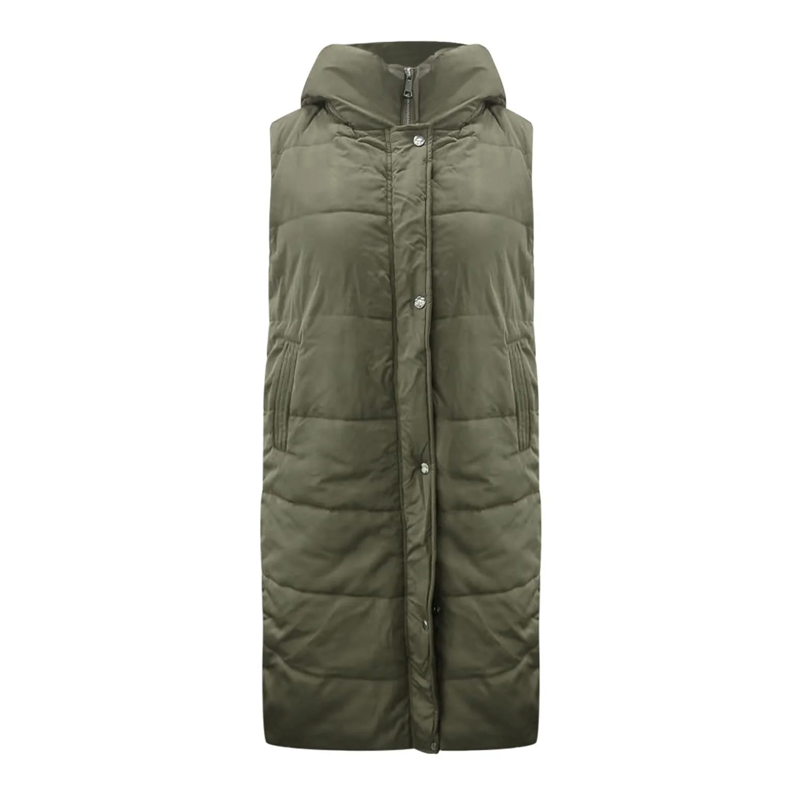 Подовжена Куртка Жилет для жінок, фото №5 Подовжена Куртка Жилет для жінок, фото №5