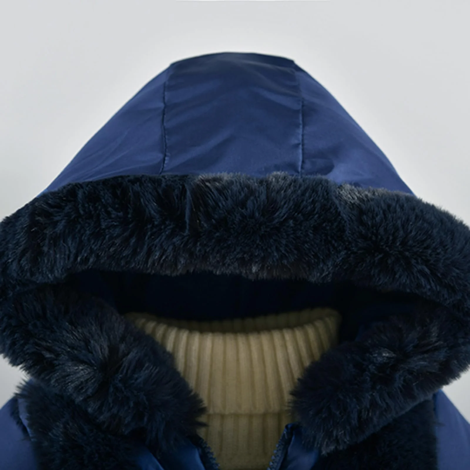 Куртка зимняя для девочек Sfwqoifou, утепленная, парка, элегантная, детская, утолщенная, с длинными рукавами, для улицы, с меховым капюшоном, стеганая, фото №6 Куртка зимняя для девочек Sfwqoifou, утепленная, парка, элегантная, детская, утолщенная, с длинными рукавами, для улицы, с меховым капюшоном, стеганая, фото №6