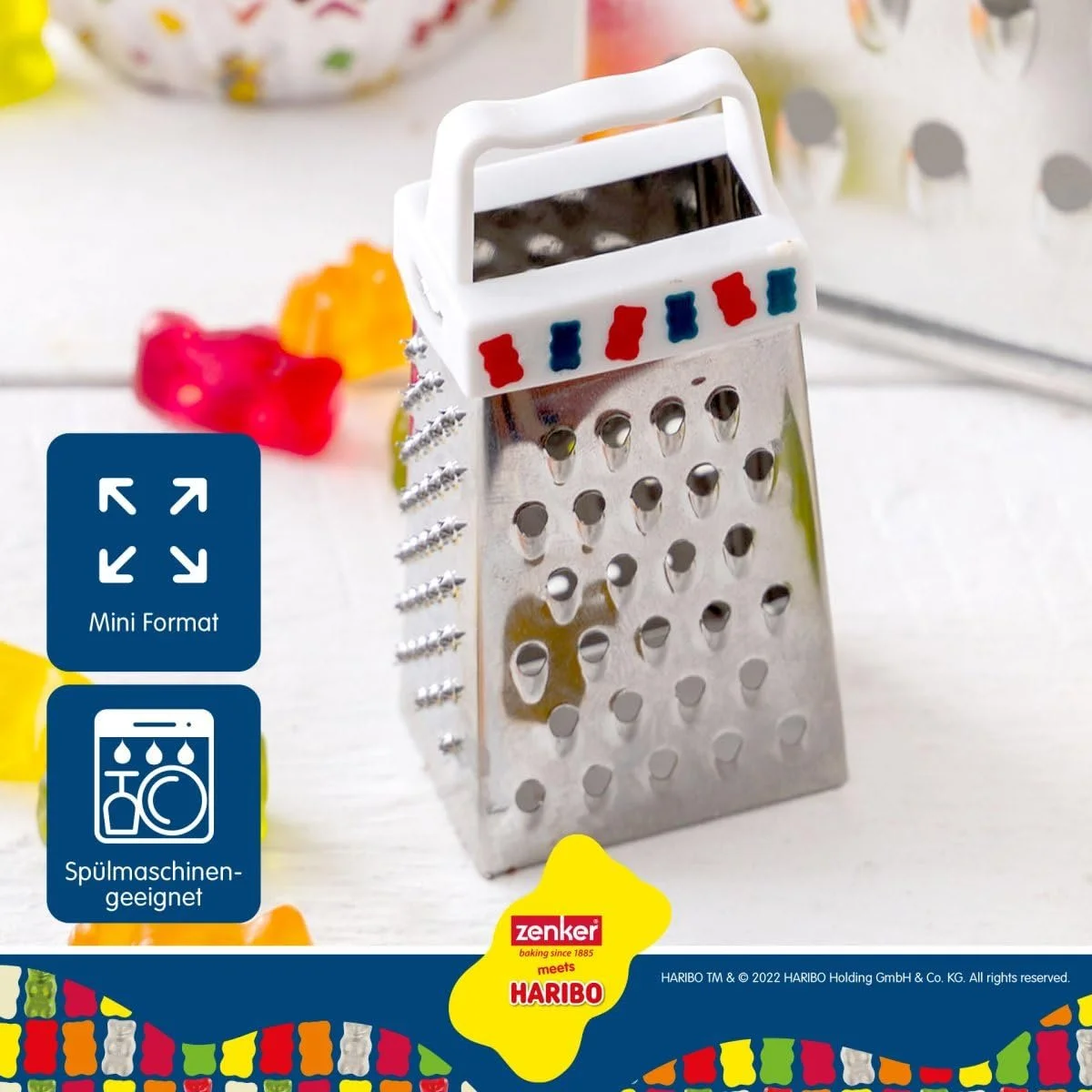 Терка Zenker meets Haribo Mini Square Кухонная, фото №2