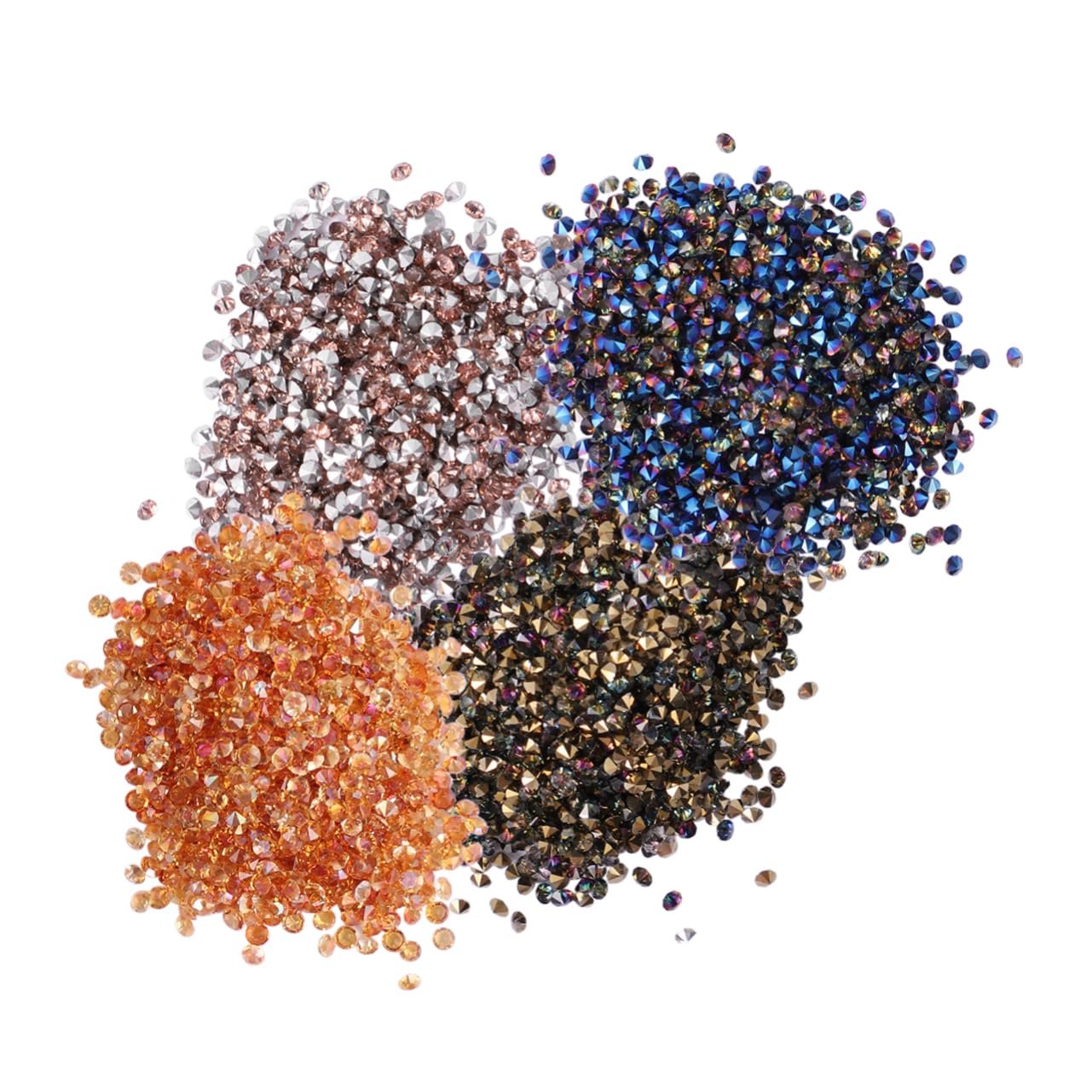 Стразы для ногтей Healeved 5760 штук, 8 упаковок, фото №7