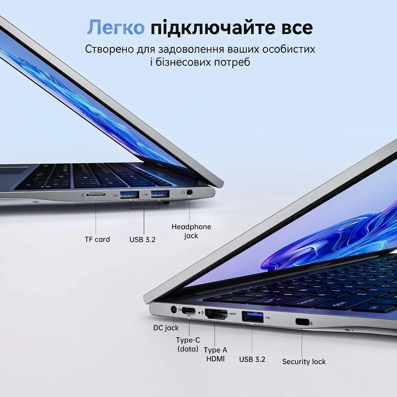 Ноутбук 17.3" ACEMAGIC AX17 Intel N97 RAM 16GB SSD 512GB Windows 11 (UKR), фото №5