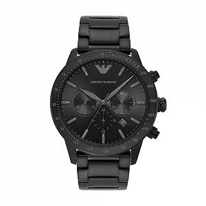 Чоловічий Годинник Emporio Armani Chronograph 43мм Чорний - Фото 1