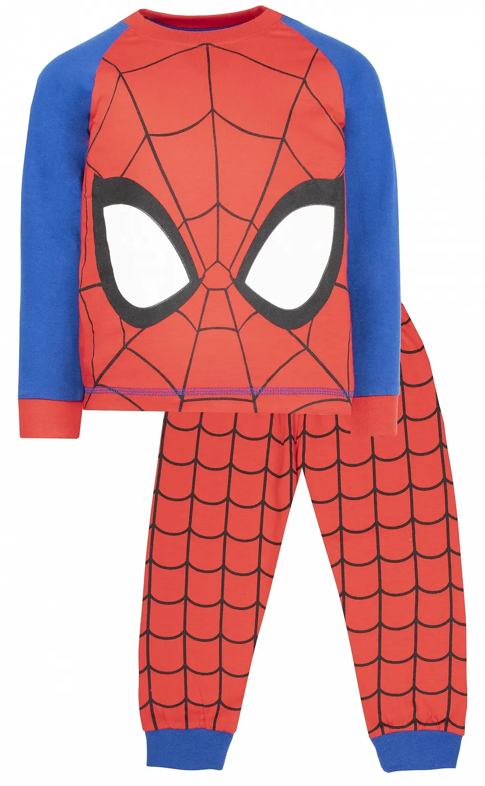 Піжама Marvel Spiderman для дітей з довгими рукавами. Комплект, фото №1