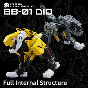 Модель из пластика 52TOYS Beastbox Series DIO, игрушка-трансформер, динозавр, разноцветный synthetic.ua - Фото 1