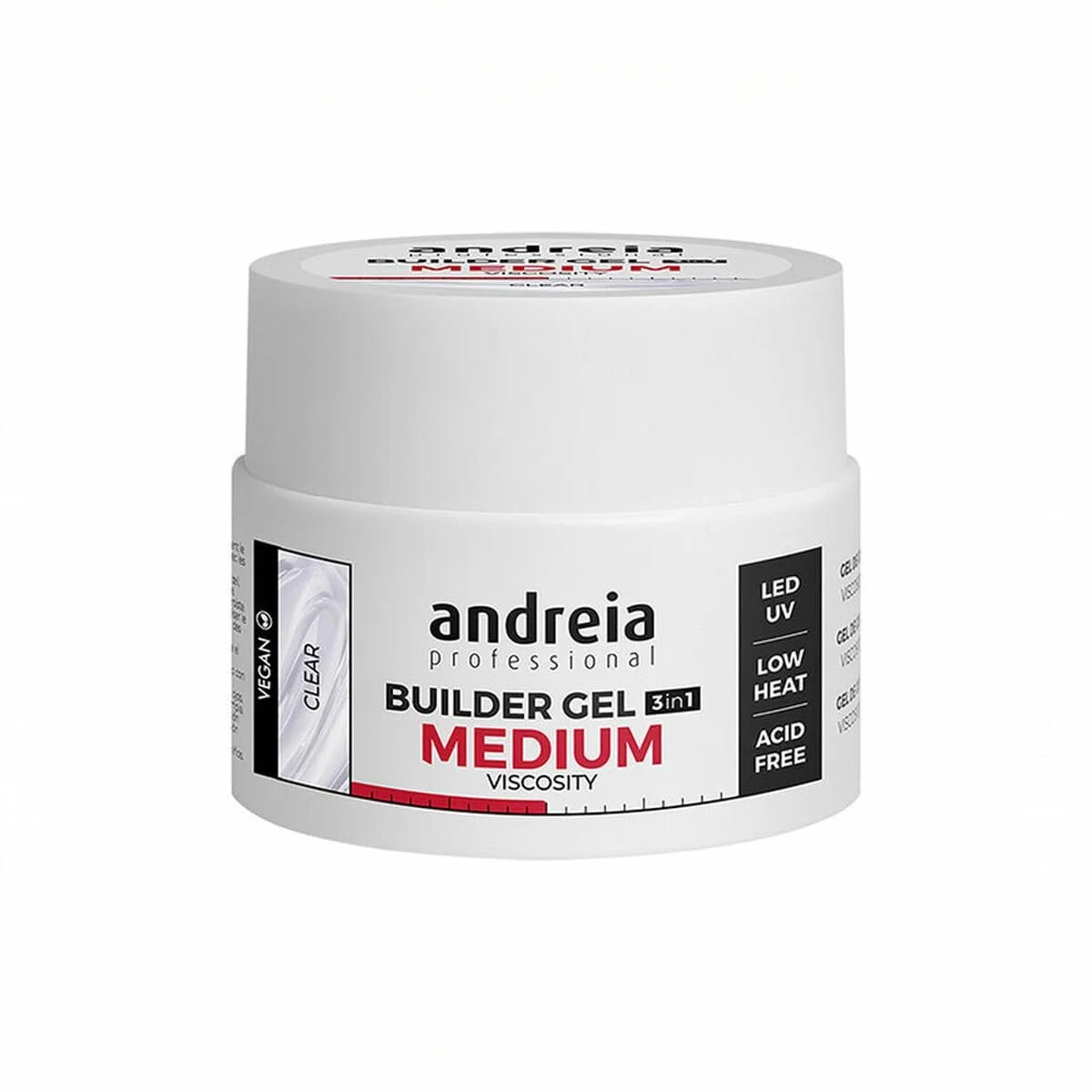 Гель для наращивания Andreia Professional Medium Viscosity Clear 44 г, фото №1 Гель для наращивания Andreia Professional Medium Viscosity Clear 44 г, фото №1