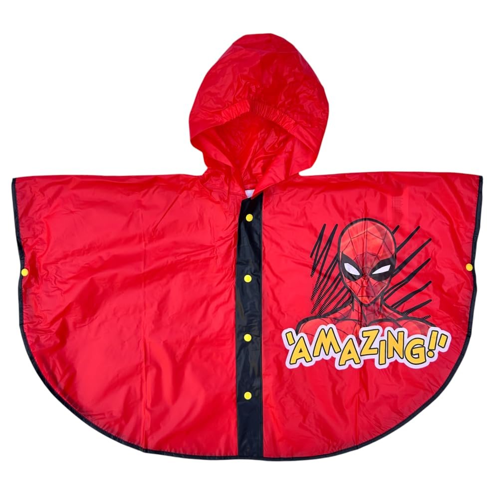 Дитячий дощовик CARTOON Spiderman Marvel Водонепроникний Вітрозахисний, фото №1 Дитячий дощовик CARTOON Spiderman Marvel Водонепроникний Вітрозахисний, фото №1