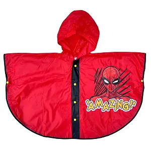 Дитячий дощовик CARTOON Spiderman Marvel Водонепроникний Вітрозахисний - Фото 1