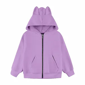 Худи Generisch для девочек, с капюшоном, карманом, повседневные топы, свитшоты с длинными рукавами для детей и подростков 2-16 лет, куртка-пиджак, спортивная куртка synthetic.ua - Фото 1