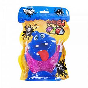 Слайм Mega Stretch Slime 500 г укр розовый [tsi132208-TSI] - Фото 1