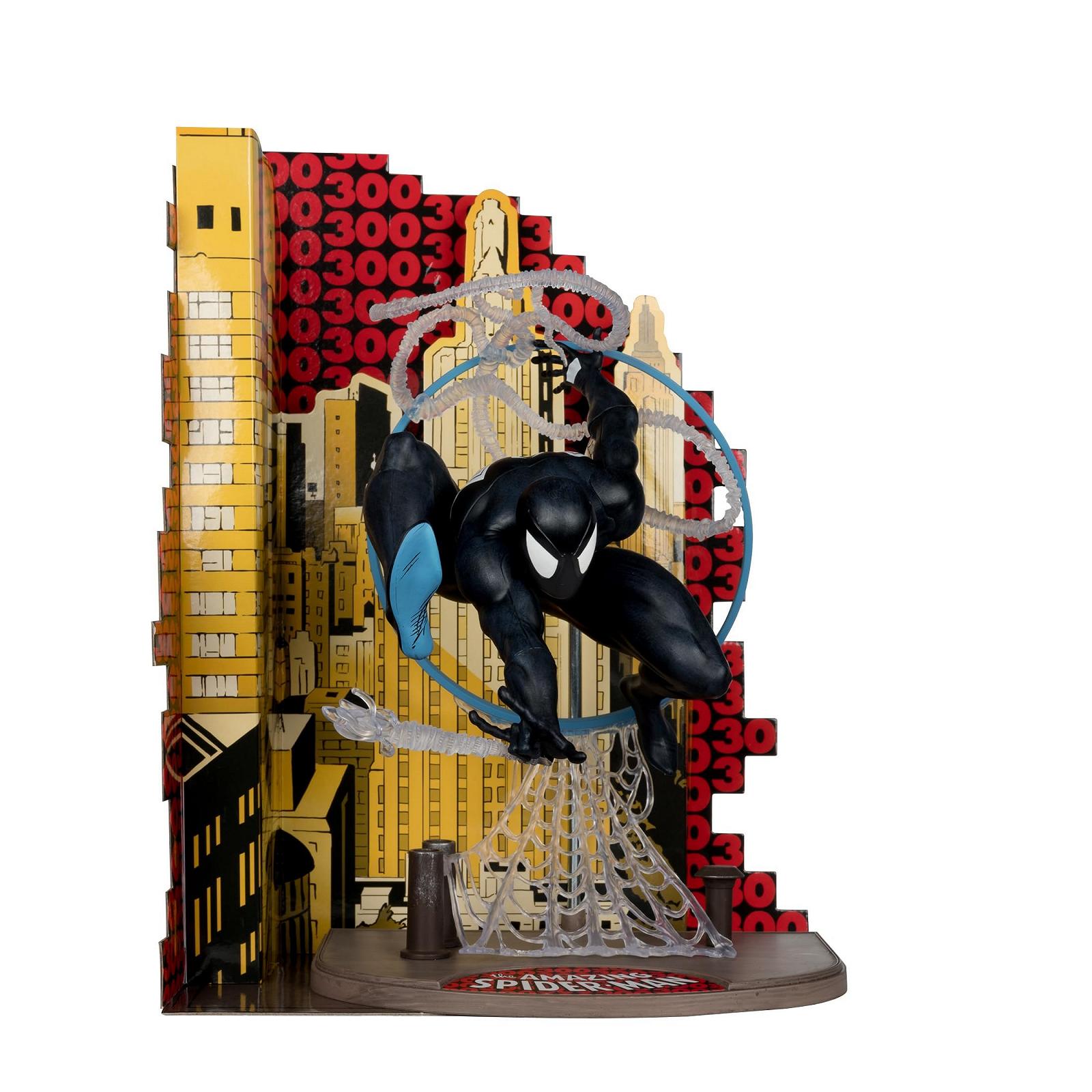 Фигурка McFarlane Toys Marvel Человек-паук (Symbiote Suit) масштаб 1:6 с комиксом, фото №1