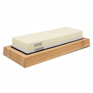 Набір для заточування ножів Кухонний Точильний камінь Вирівнювальний камінь Силікагель - Фото 1