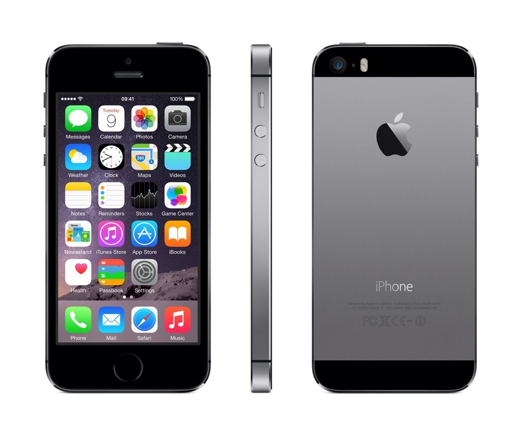 Смартфон Apple iPhone 5S 16GB Space Gray, фото №2
