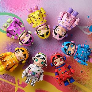 Фигурка POP MART Mega Space Molly 400% серии Jon Burgerman Space Cadets synthetic.ua - Фото 1