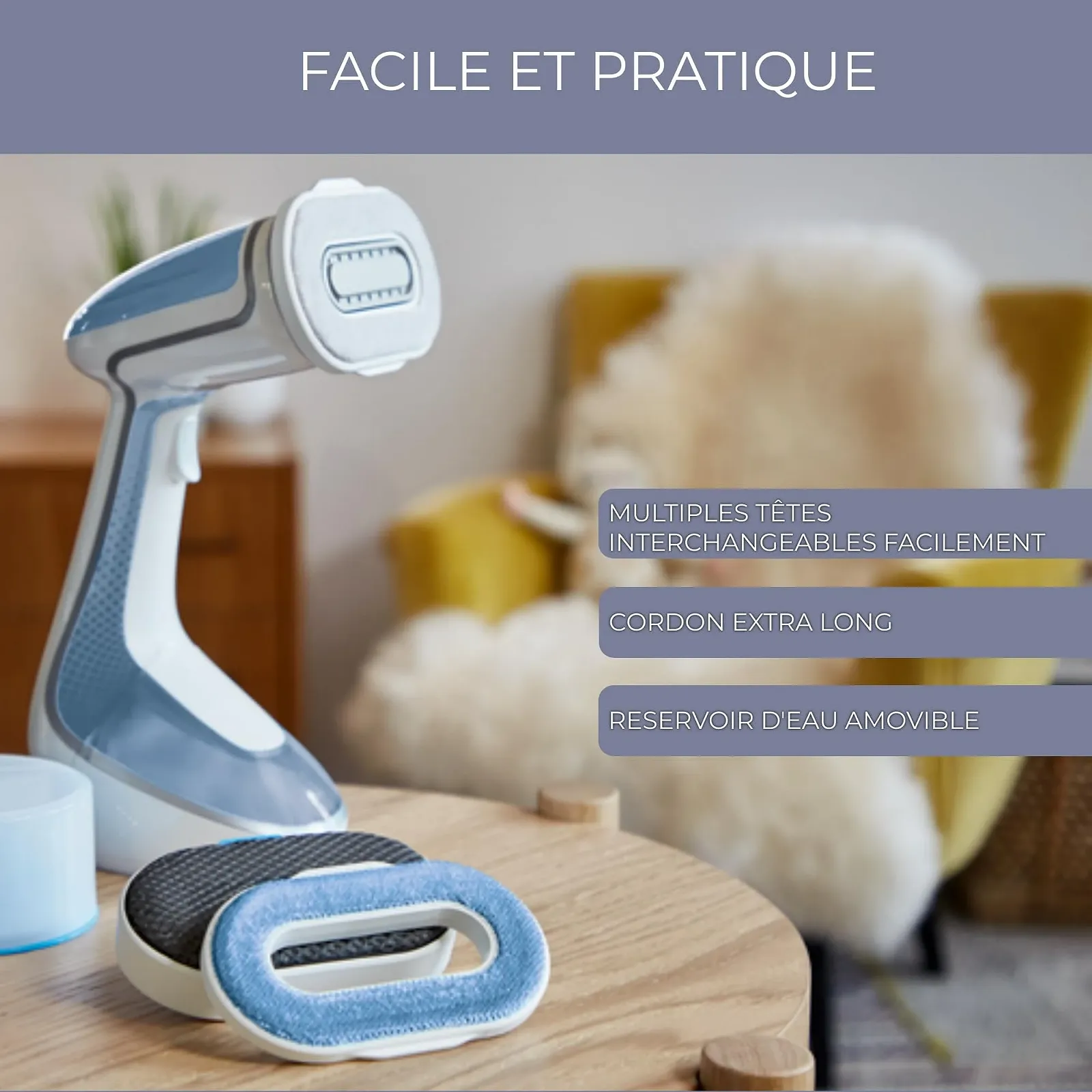 Отпариватель Calor Pure Tex DT9531C0 4 в 1 1700 Вт, фото №3