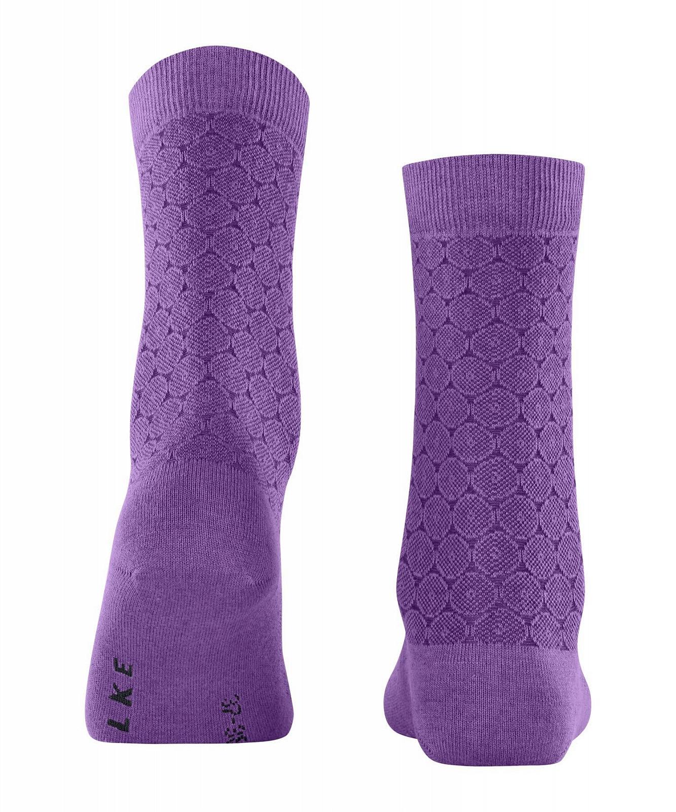 Носки FALKE Tactile Dot Дышащие, регулирующие климат, препятствующие возникновению запаха, из экологичного хлопка и шерсти, с узором 1 пара, фото №2