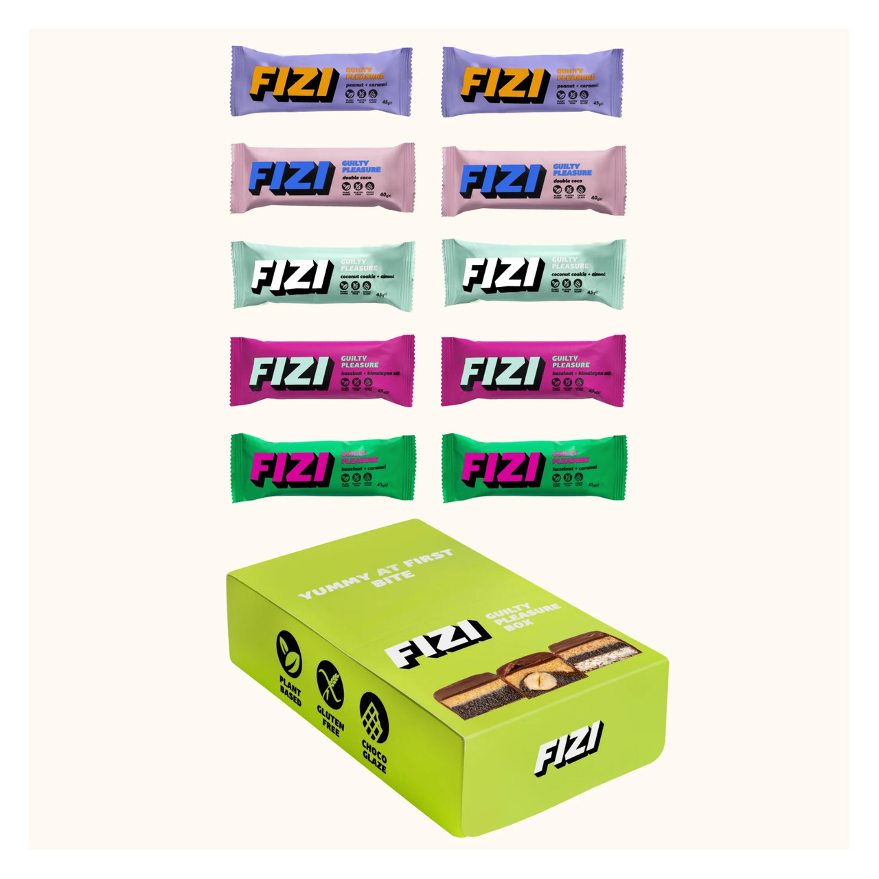 FIZI Guilty Pleasure Box 10x45g, фото №1