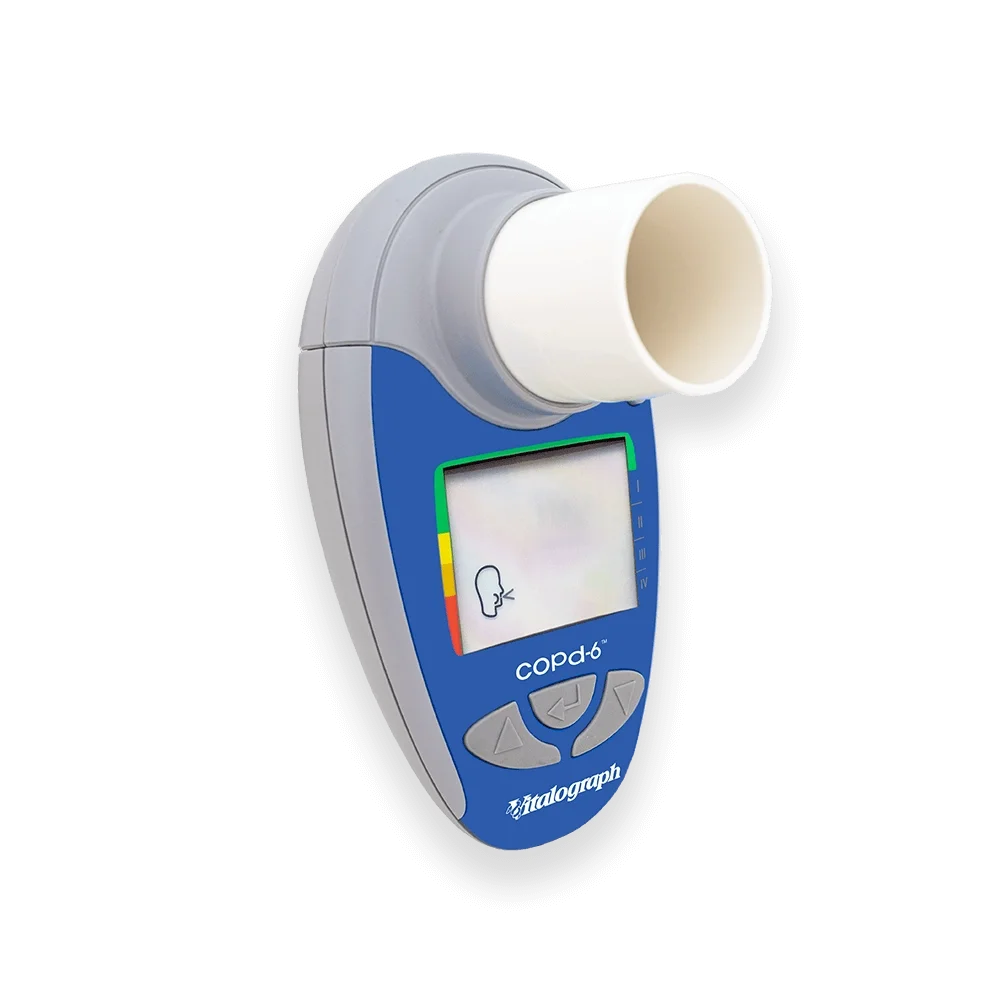 Пікфлометр електронний Vitalograph COPD-6 Сірий, фото №3 Пікфлометр електронний Vitalograph COPD-6 Сірий, фото №3