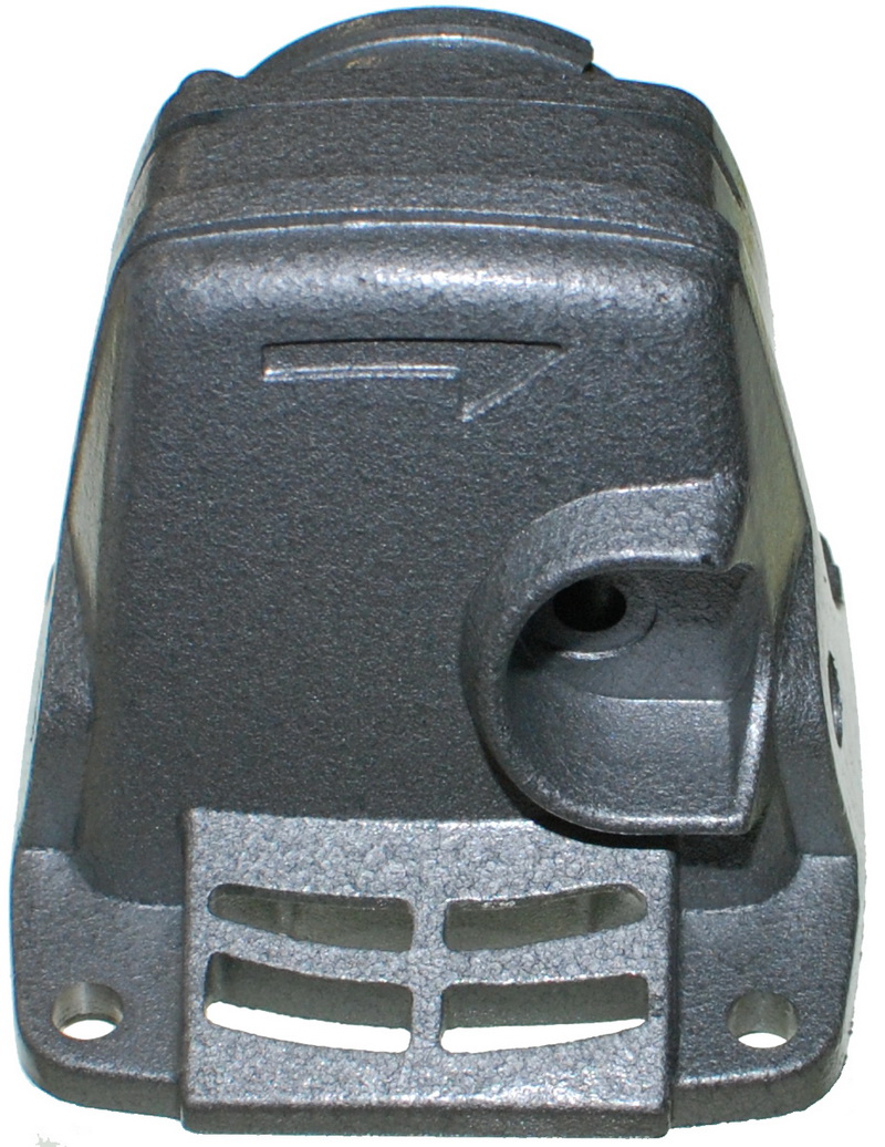 Корпус редуктора голова болгарки УШМ Зенит ЗУШ-125/1250 арт.corp235, фото №1