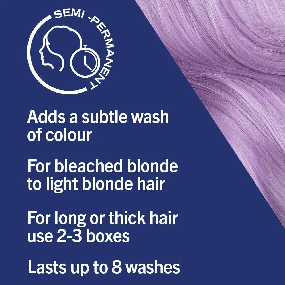 Фарба для волосся Schwarzkopf Pretty Pastels Lilac Crush 100 мл, фото №3 Фарба для волосся Schwarzkopf Pretty Pastels Lilac Crush 100 мл, фото №3