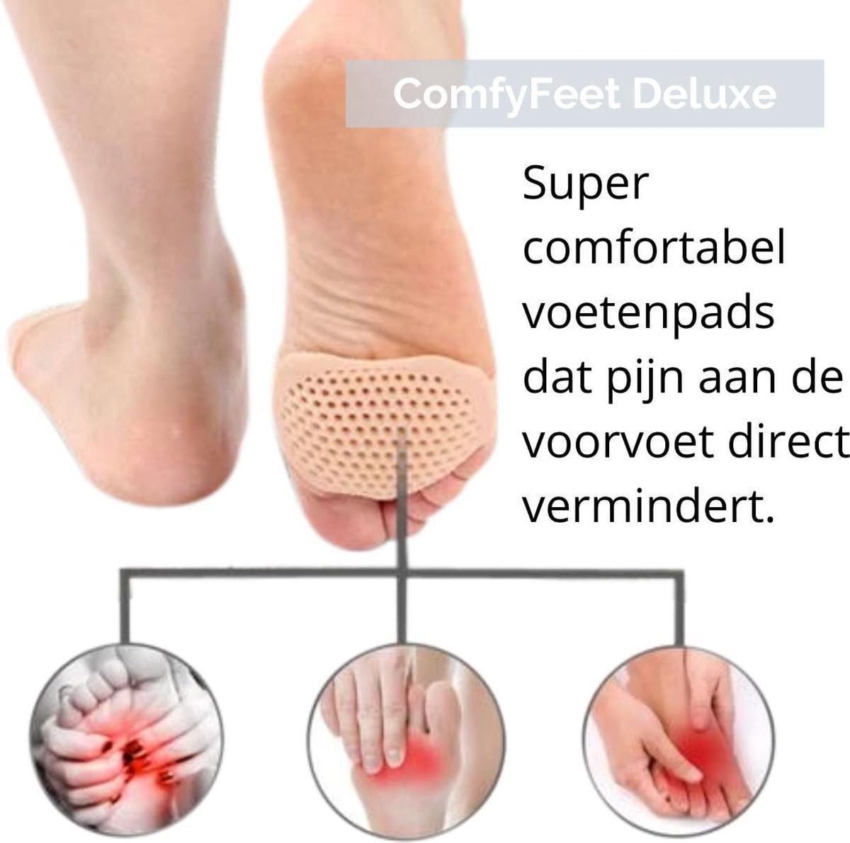 Захисники для пальців ніг Jumadas 1 пара, фото №2