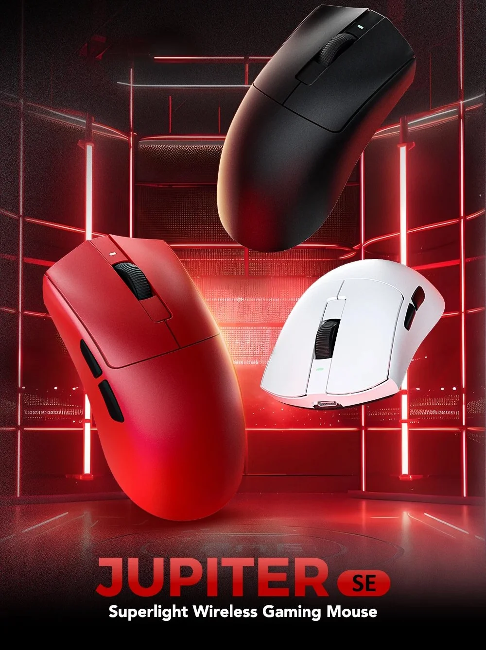 Ігрова мишка KYSONA Jupiter SE Black PAW3311 24000DPI 1000Гц, фото №3