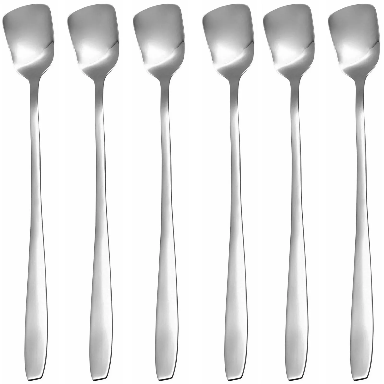 Ложки для морозива GRÄWE Königstein Серія Довгі з нержавіючої сталі Набір з 6 штук, фото №1