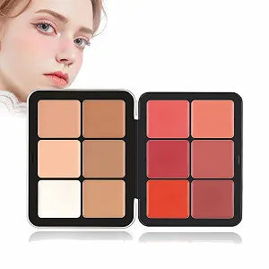 Палетка консилерів Mnsuid Carla Secret, 12 кольорів, палітра тональних основ консилерів - Фото 1