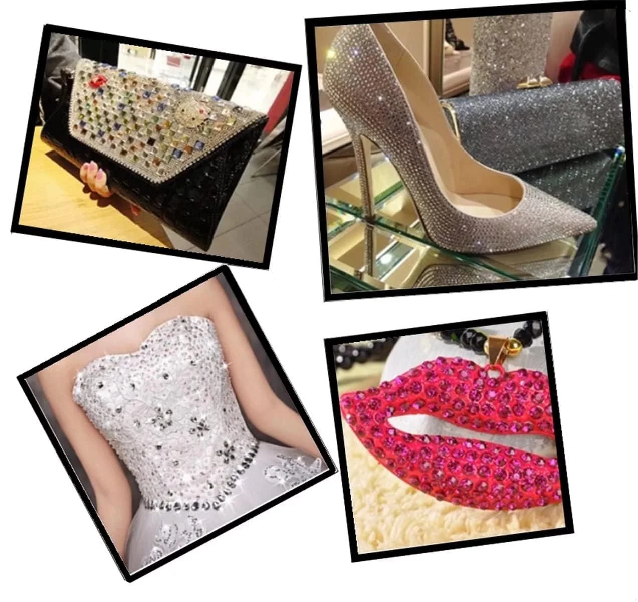 Стразы Круглые SS12 3 мм, 10000 шт, Красный, фото №7