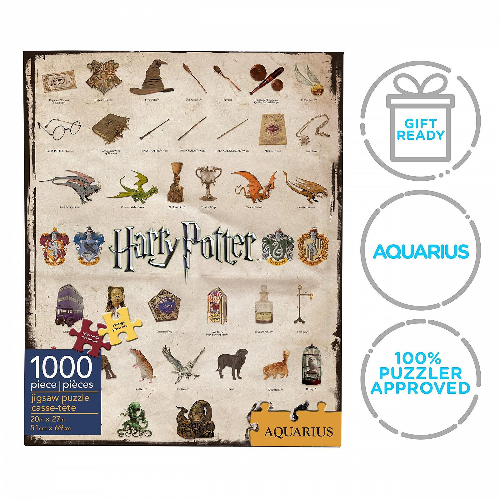 Пазл Harry Potter Icons 1000 элементов 690 мм x 510 мм, фото №7