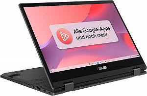 Купити Сенсорний ноутбук 14'' ASUS Chromebook Flip CM1402FM2A MediaTek Kompanio 520 RAM 8GB eMMC 128GB 15год батарея ChromeO - Фото 1 Сенсорний ноутбук 14'' ASUS Chromebook Flip CM1402FM2A MediaTek Kompanio 520 RAM 8GB eMMC 128GB 15год батарея ChromeO - Фото 1