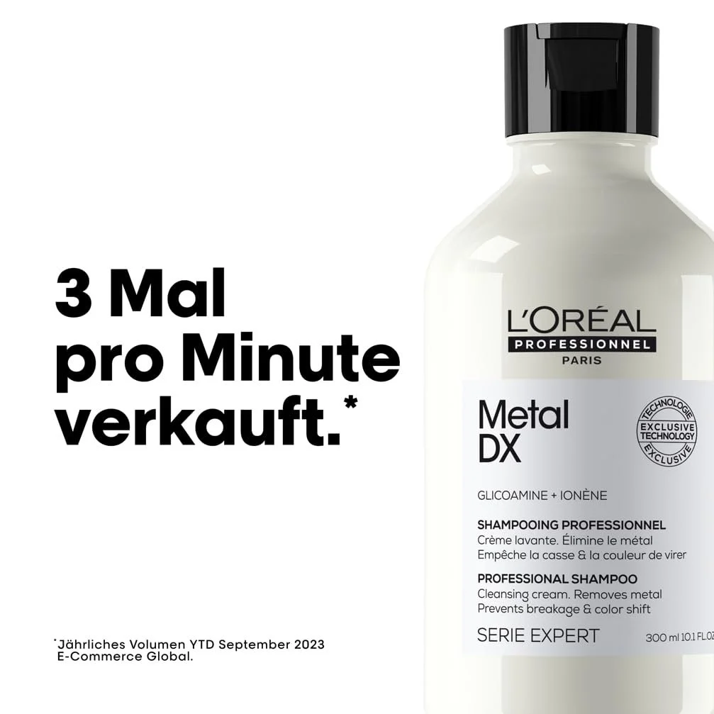 Шампунь L'Oréal Professionnel Serie Expert Metal DX для окрашенных волос, фото №6 Шампунь L'Oréal Professionnel Serie Expert Metal DX для окрашенных волос, фото №6