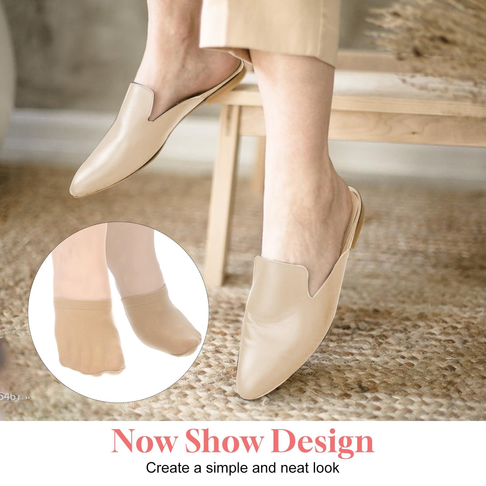 Носки-невидимки Женские, 8 пар, фото №2