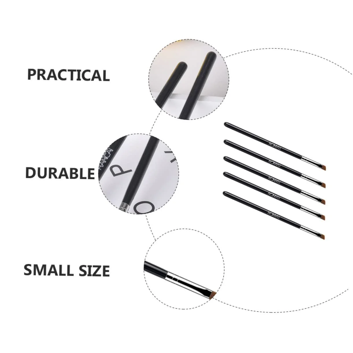 Кисти Housoutil для макияжа, скошенная, фото №6 Кисти Housoutil для макияжа, скошенная, фото №6