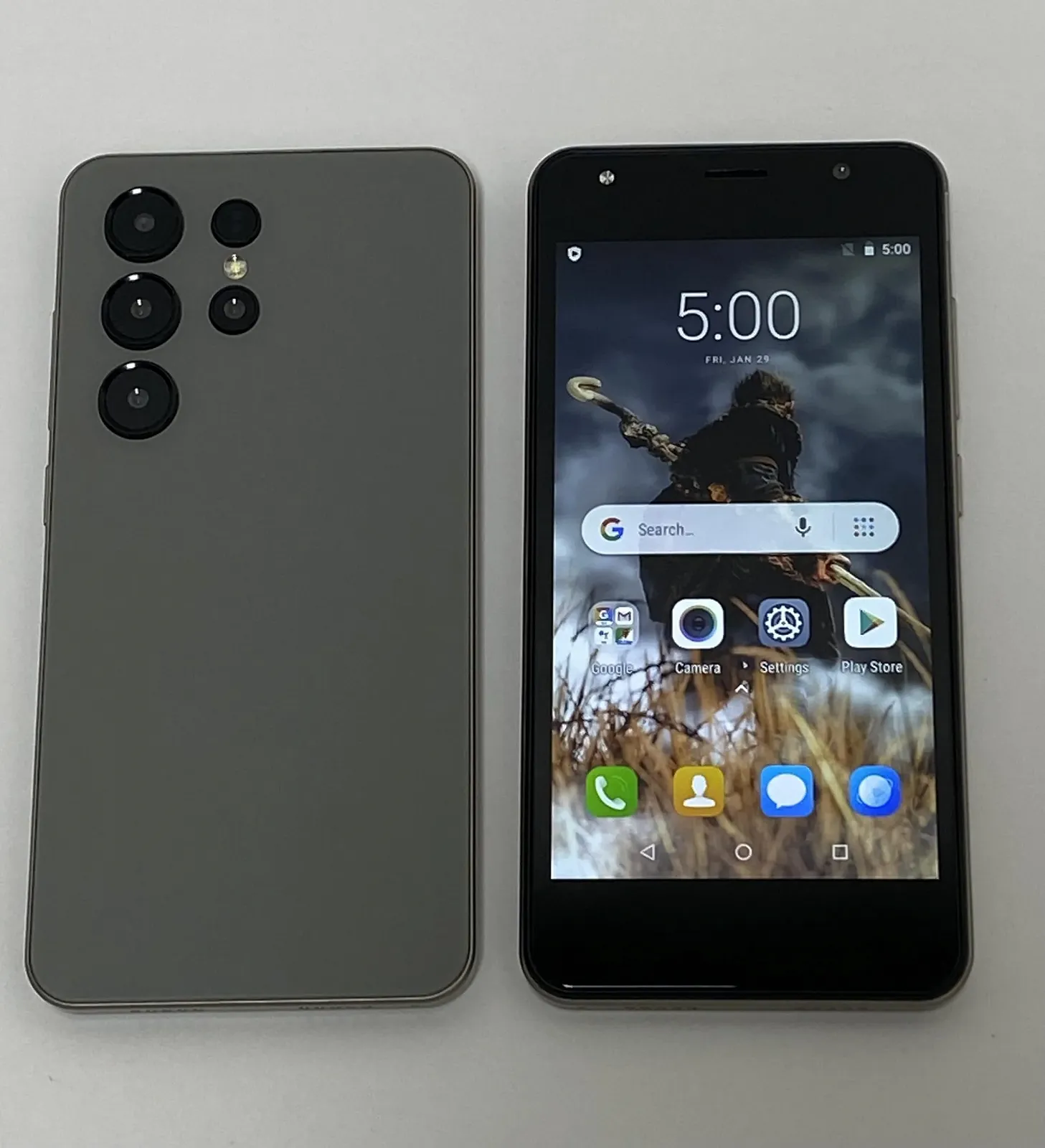 Смартфон Android Phone 4G 2/16 ГБ 6.3" Dual SIM Beige, фото №5