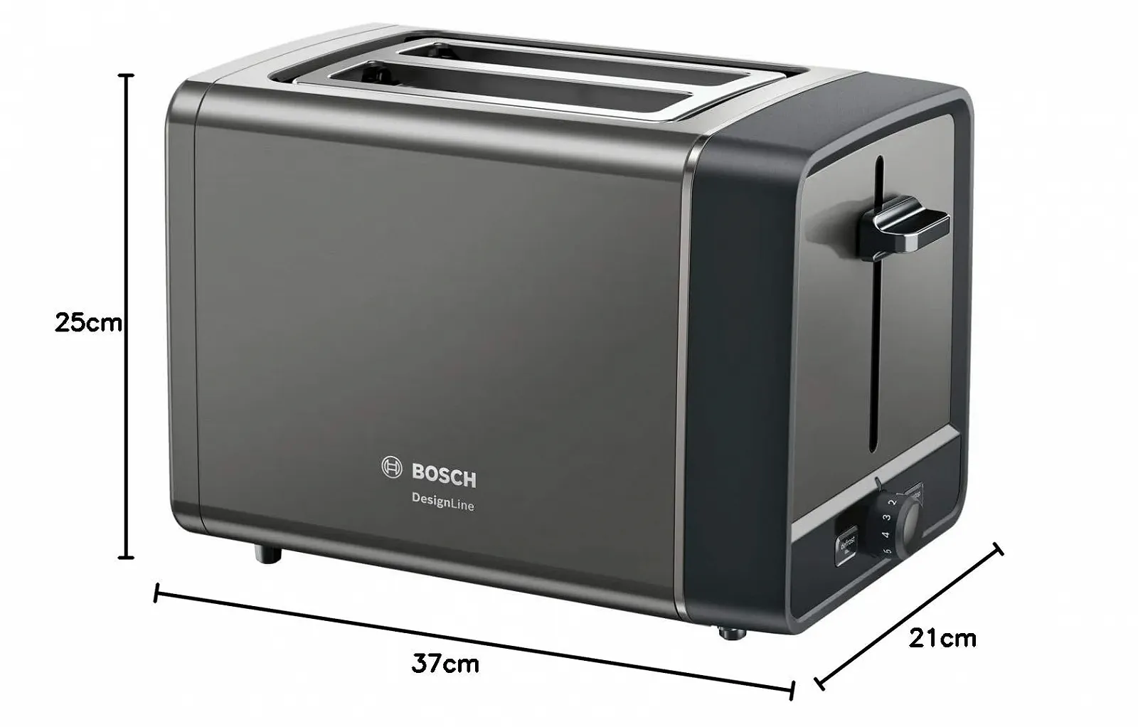 Тостер Bosch DesignLine Compact, фото №7