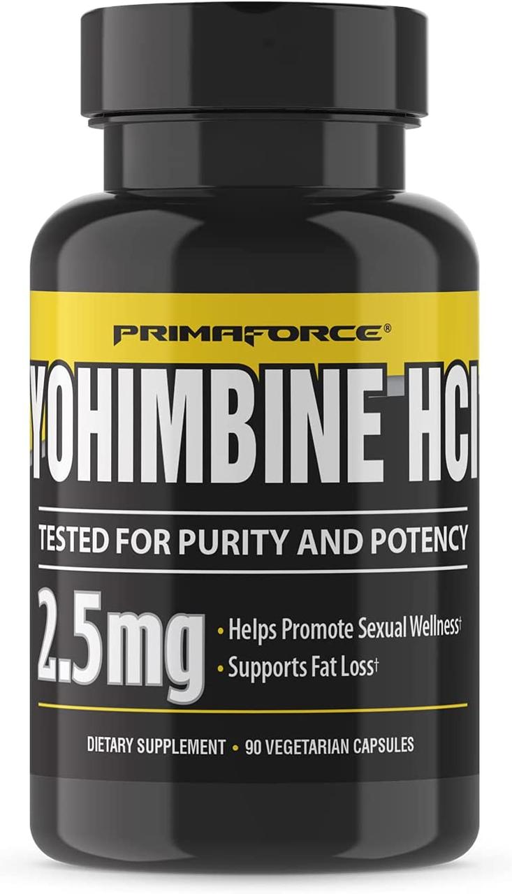 Жиросжигатель PrimaForce Yohimbine HCl 2,5 mg 90 caps, фото №1