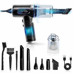 Електрична повітродувка HEROCKX 3 швидкості 2000 мАг LED USB-C - Фото 1